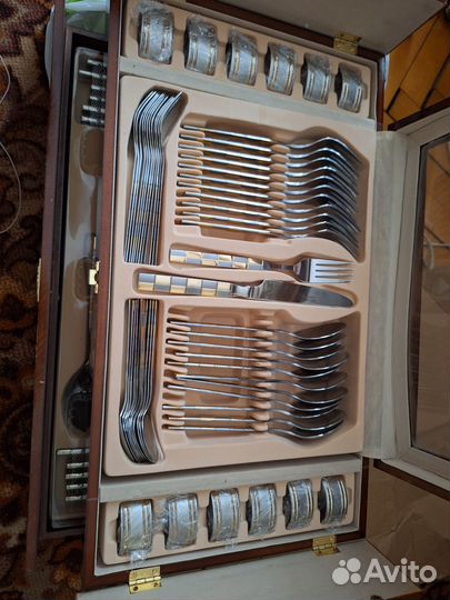 Столовый набор ложки и вилки на 12 персон