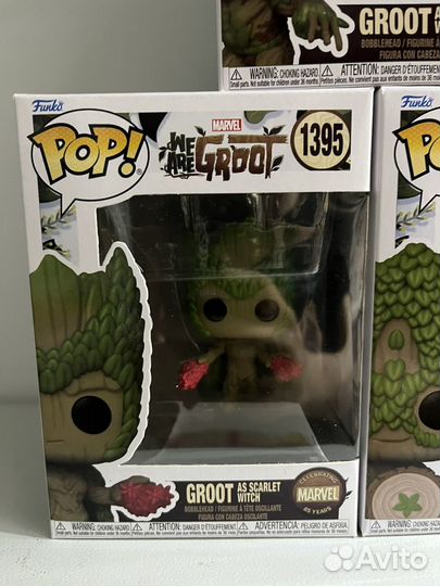 Funko POP Marvel We Are Groot NEW