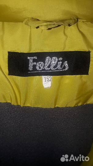 Куртка зимняя для девочки 152