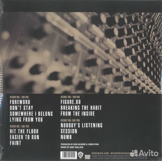 Виниловая пластинка WM Linkin Park Meteora (180 Gr