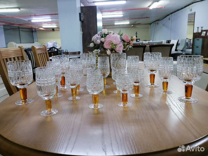 Бокалы Олимпийские, хрусталь, 6 шт