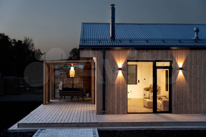 Дом 100 м² на участке 10 сот.