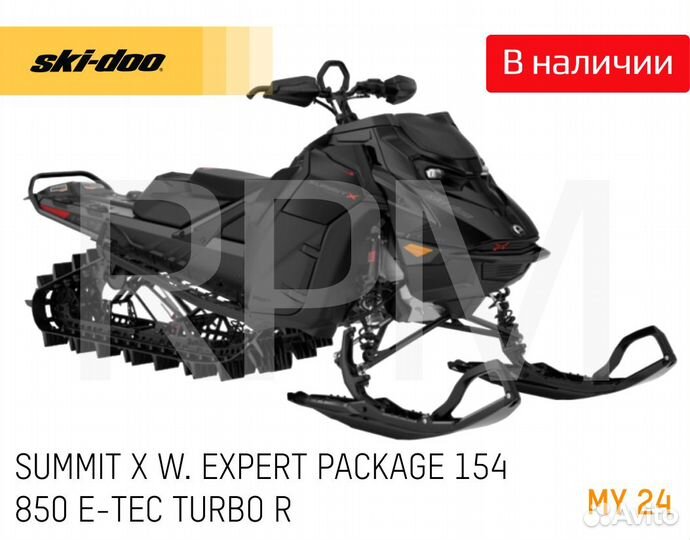 Ski-Doo Summit X Expert 154 850 E-TEC Turbo R MY24