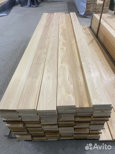 Палубная доска из лиственницы 28х140 кат 1А
