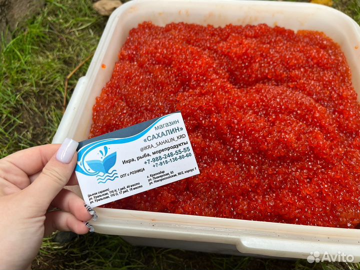 Икра красная
