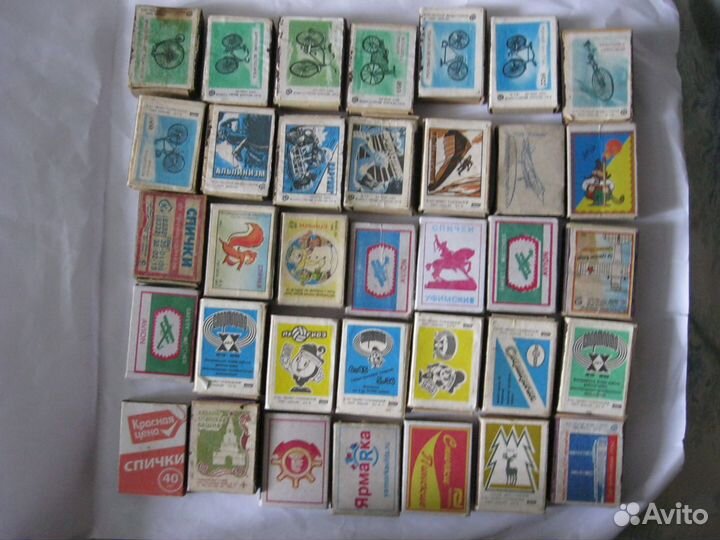 Спичечные этикетки, коробки и наборы