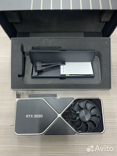 Видеокарта nvidia GeForce RTX3090 Founders Edition