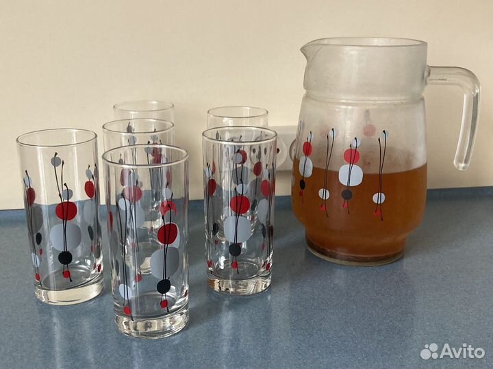 Набор кувшин и стаканы 6 штук Luminarc