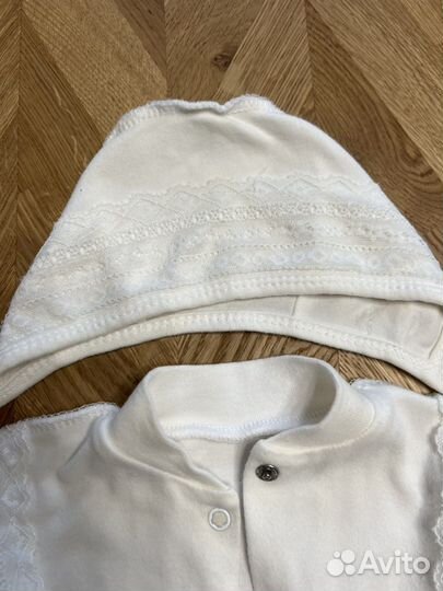 Комплект на выписку для девочки лето