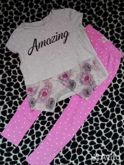 Одежда для девочки пакетом (6-8 лет)