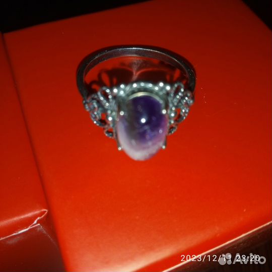 Серьги и кольцо новые