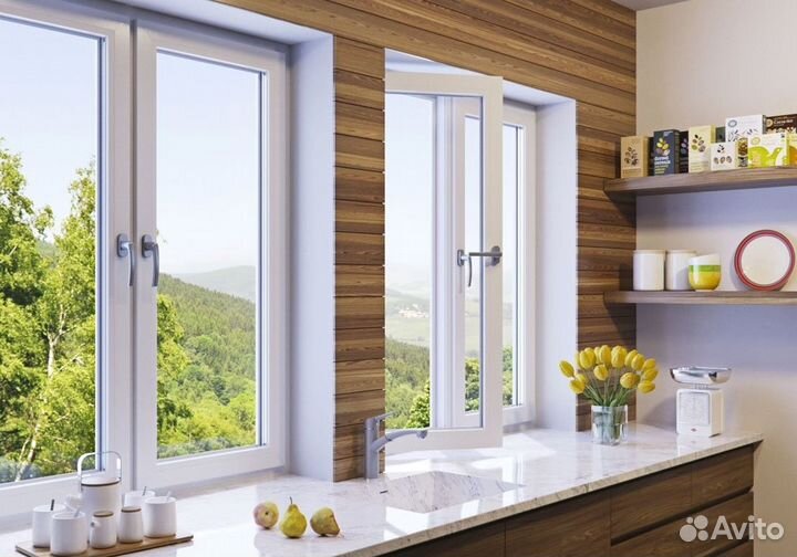 Окна с отделкой