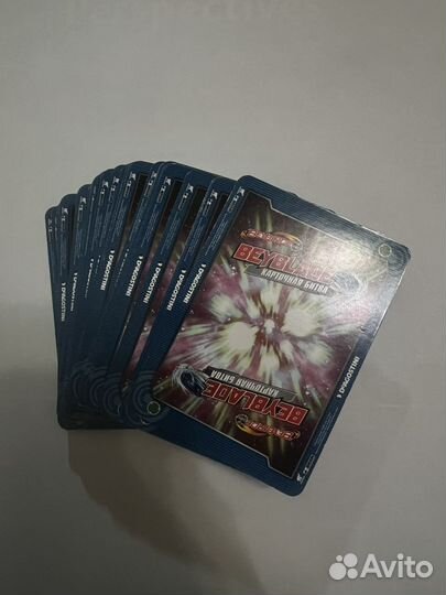 Карточки DeAgostini beyblade. Карточная битва