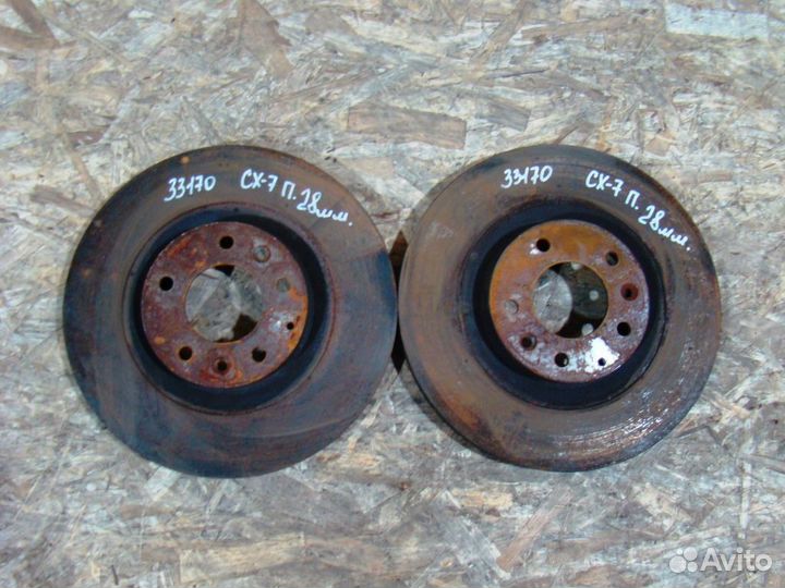 Mazda CX 7 Диск тормозной передний комплект