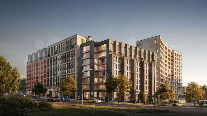 2-к. квартира, 84,6 м², 3/13 эт.