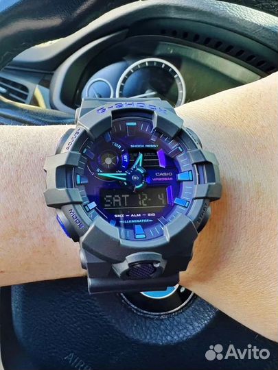 Оригинальные часы Casio G-Shock GA-700VB-1A