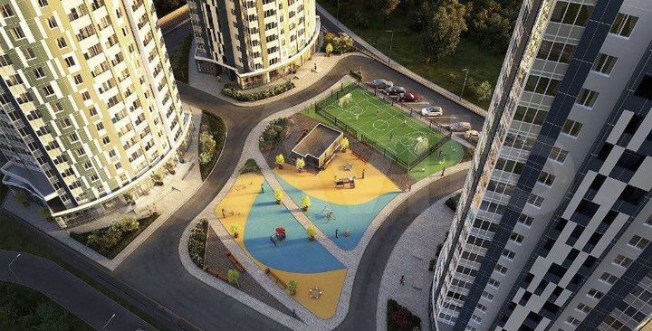 3-к. квартира, 101 м², 6/24 эт.