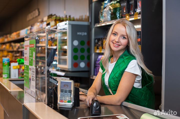 Продавец кассир без опыта в Москве