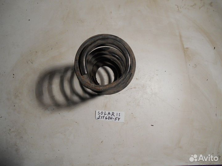 Пружина подвески задняя (Hyundai Solaris, Kia Rio)