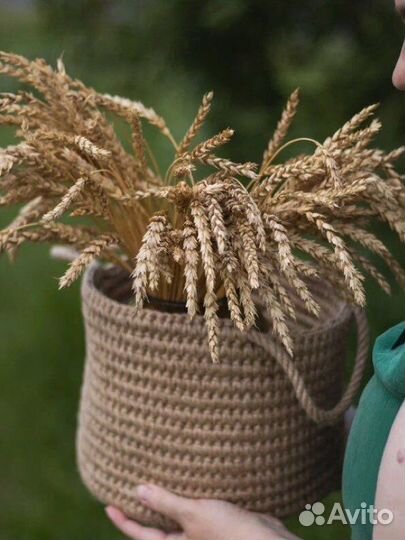 Подставка - корзинка под цветочный горшок