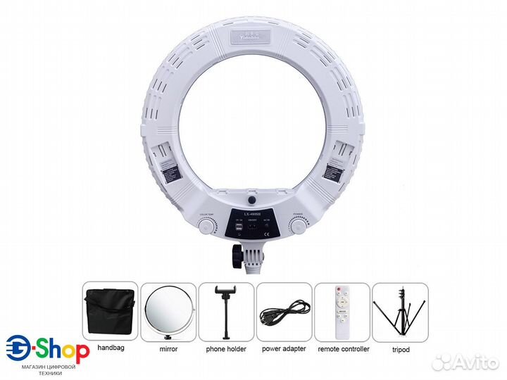 Кольцевой свет Yidoblo LX-480SII 48W 3300Lm