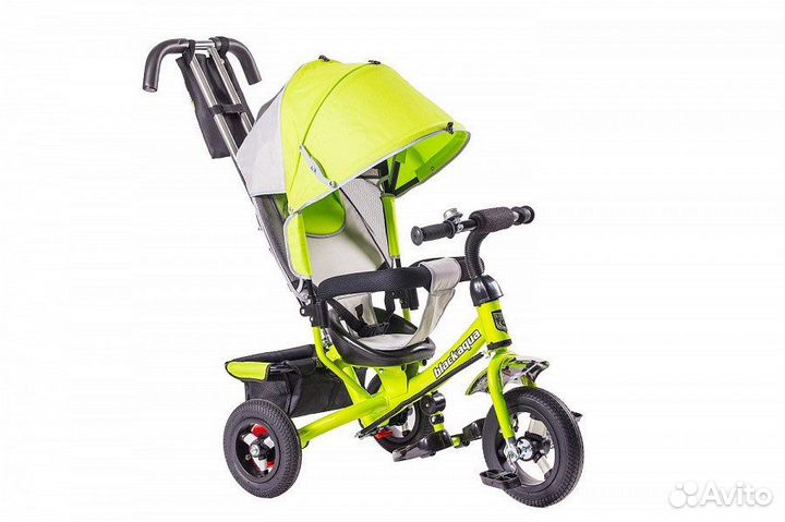 Трехколесный велосипед с родительской ручкой