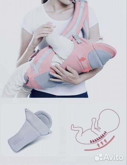 Эргорюкзак переноска Aixintu. Кенгуру-слинг