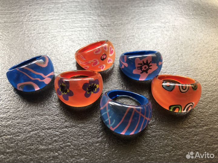 Набор детских колечек