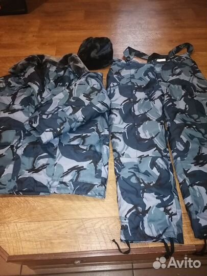 Продам теплый зимний костюм