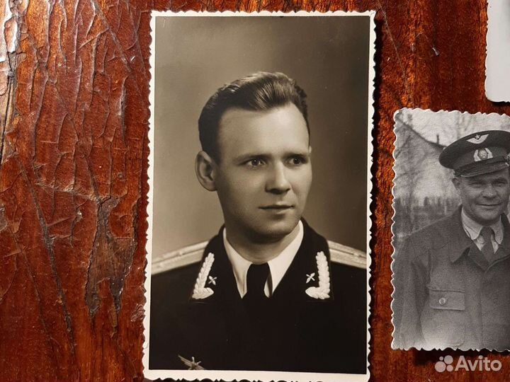 Фото «Офицеры» 8шт 1940/50-е г. СССР