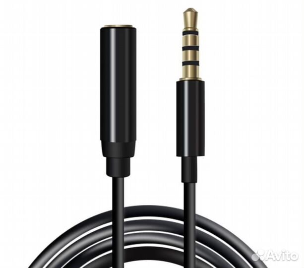 Удлинитель петличного микрофона и наушников 3-10 м