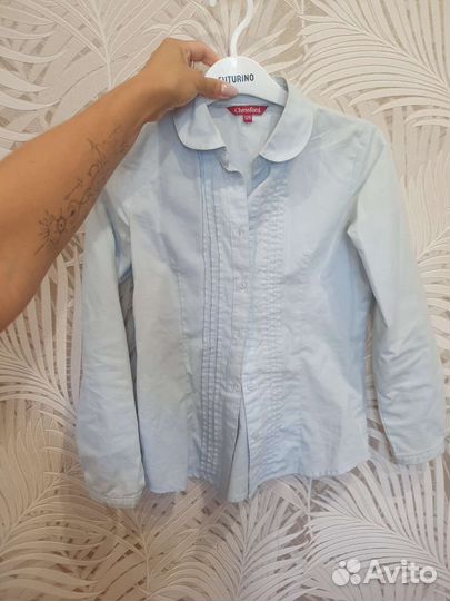 Рубашка на девочку 128