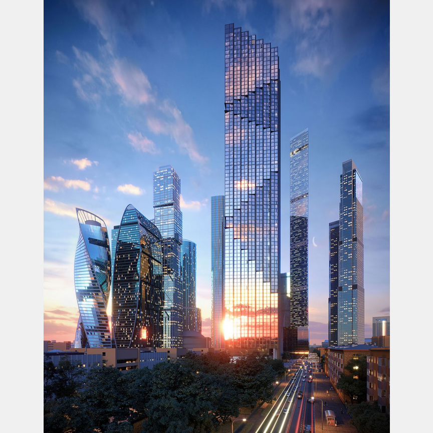 3-к. квартира, 112 м², 13/85 эт.