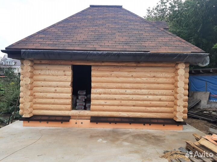 Дома бани беседки