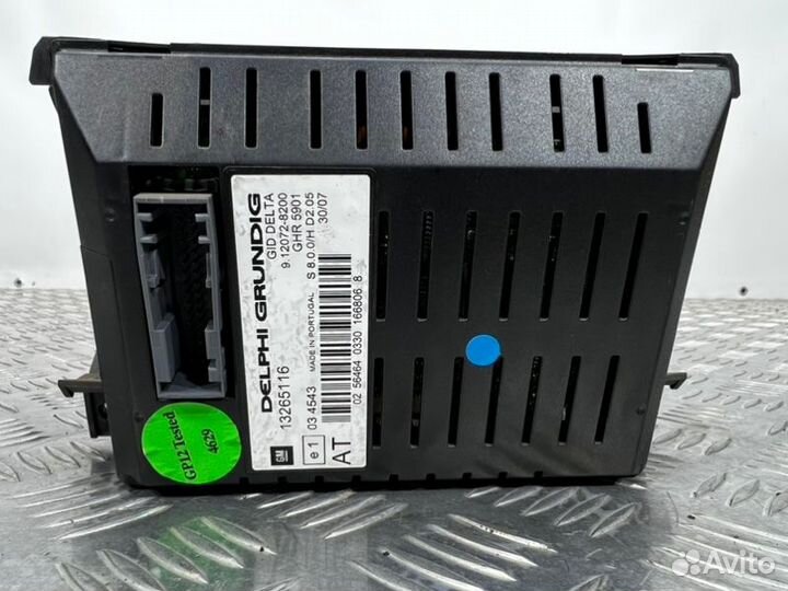 Монитор мультимедии Opel Astra Gtc H Z18XER