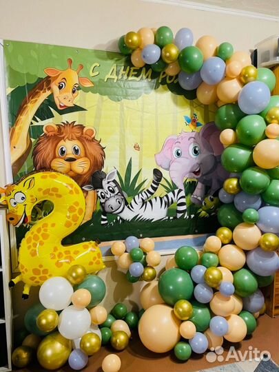 Банер на день рождения фотозона