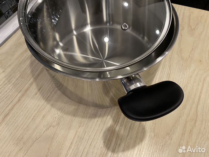 Кастрюля tefal primary 5,3 л с крышкой