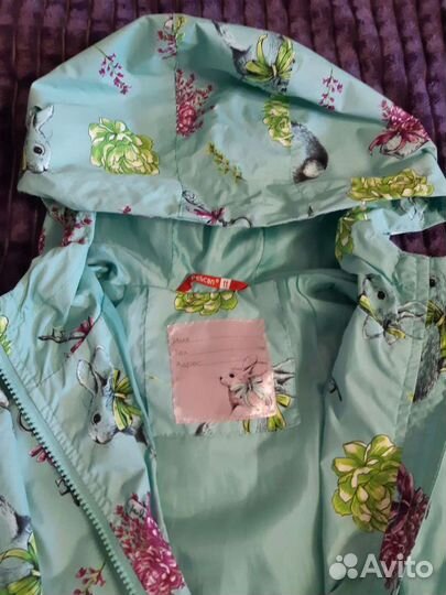 Ветровка для девочки