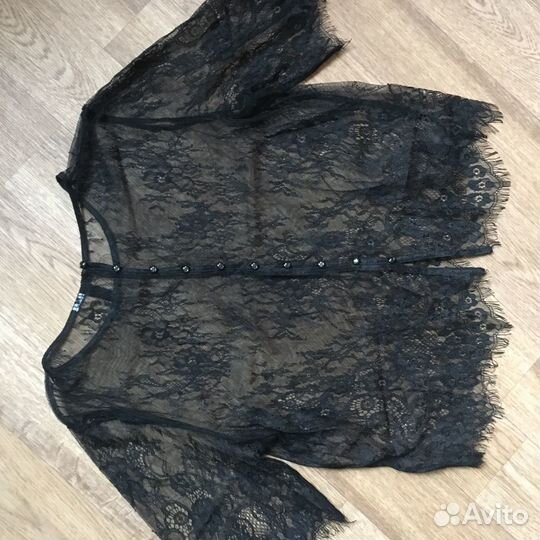 Ажурная блуза h&m 36