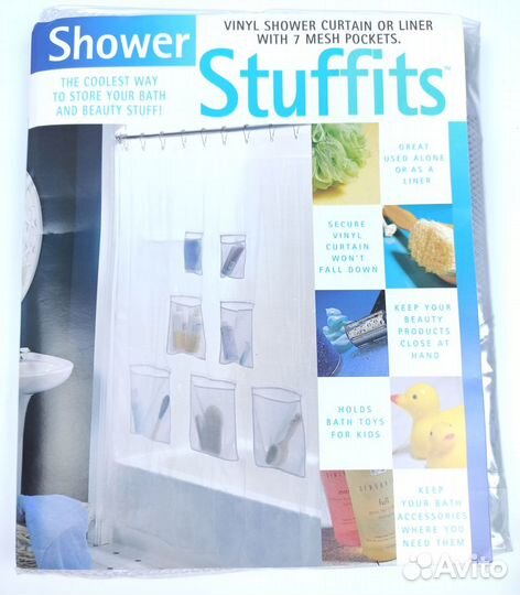 Штора для ванной комнаты