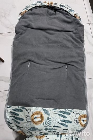 Зимний конверт в коляску amarobaby