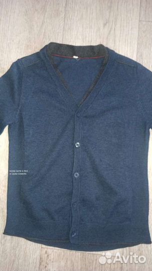 Джемпер школа и пиджак-косуха с начесом р 134