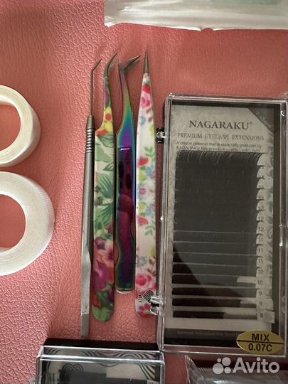 Расходники для наращивания ресниц