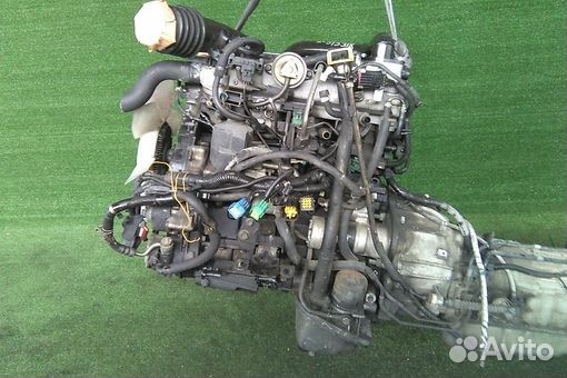 Двигатель в сборе двс isuzu wizard UES73 4JX1-TE 1