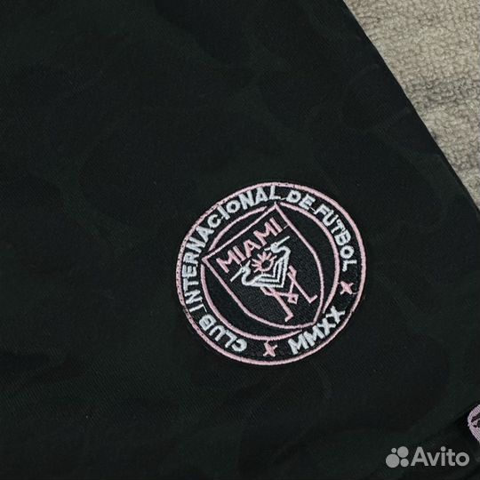 Bape inter miami шорты черные