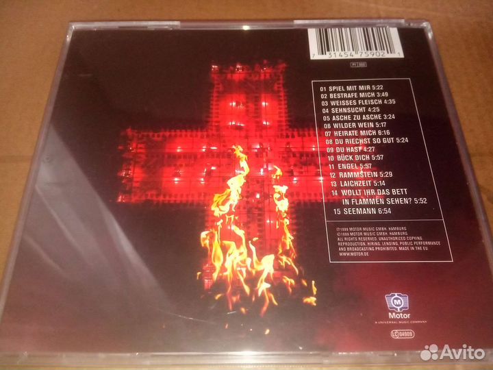 Rammstein - фирменные CD