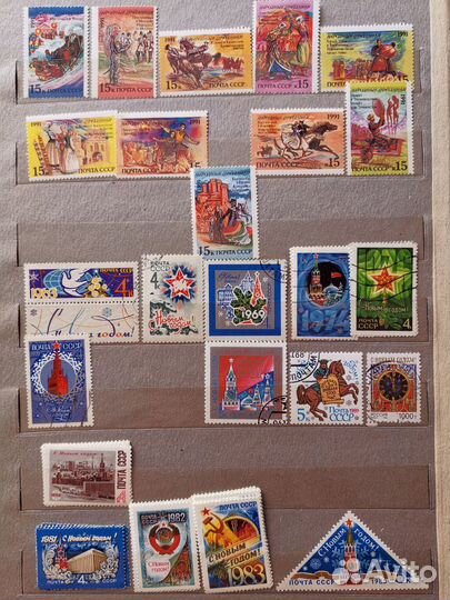 Марки СССР разные