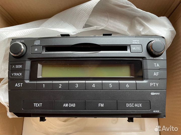 Новое Штатное головное устройство Toyota Avensis T