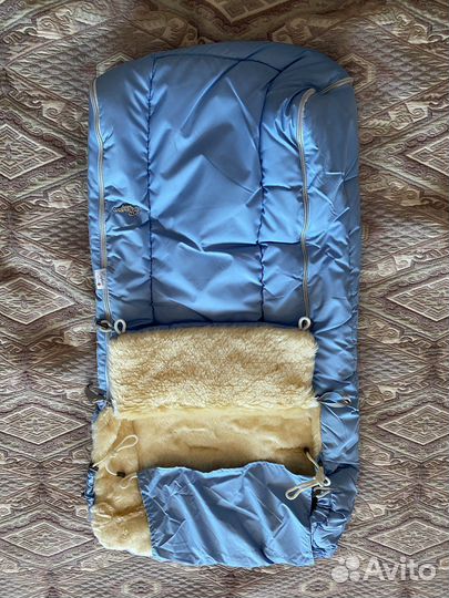 Конверт-мешок Esspero Lukas 90 см blue mountain