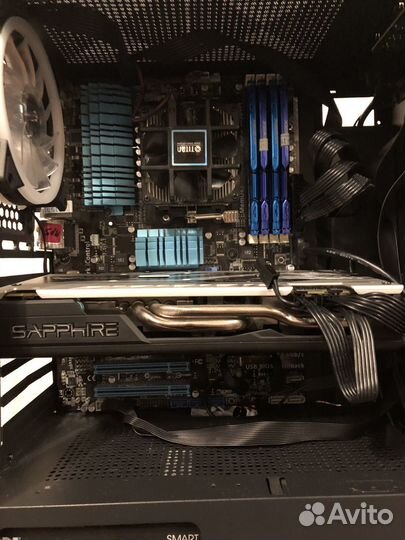 Видеокарта rx580 4gb sapphire nitro